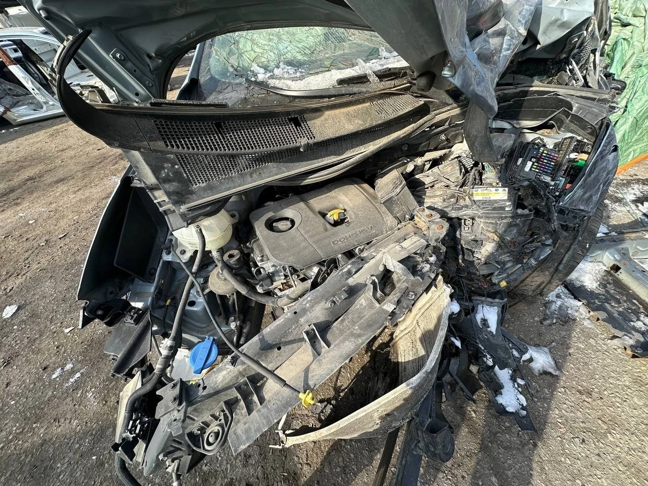 Крыло переднее правое Kia Sportage QL rest 2018-2022 2.0 (150Hp) (G4NA) FWD AT