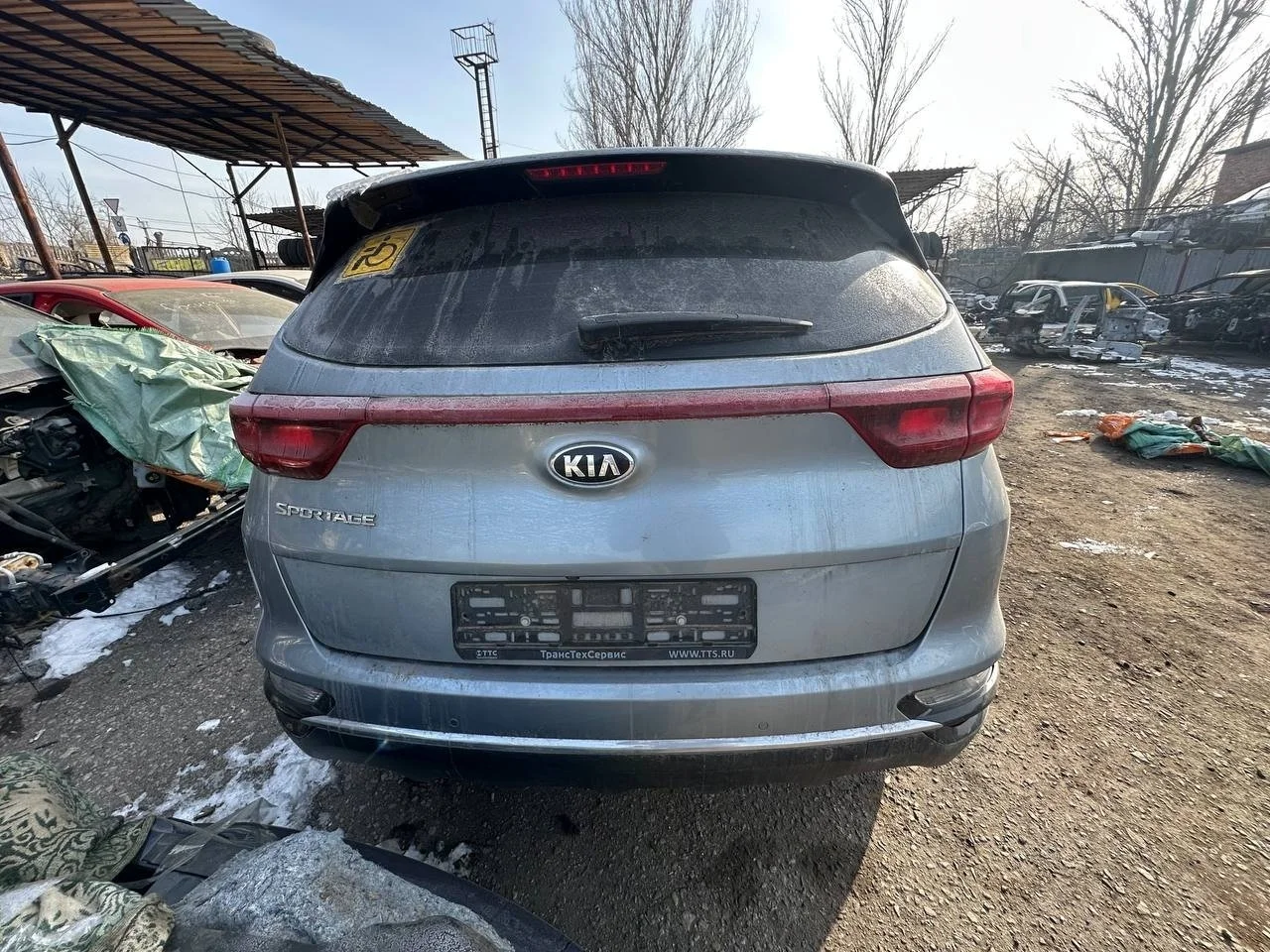 Бампер задний Kia Sportage QL rest 2018-2022 2.0 (150Hp) (G4NA) FWD AT