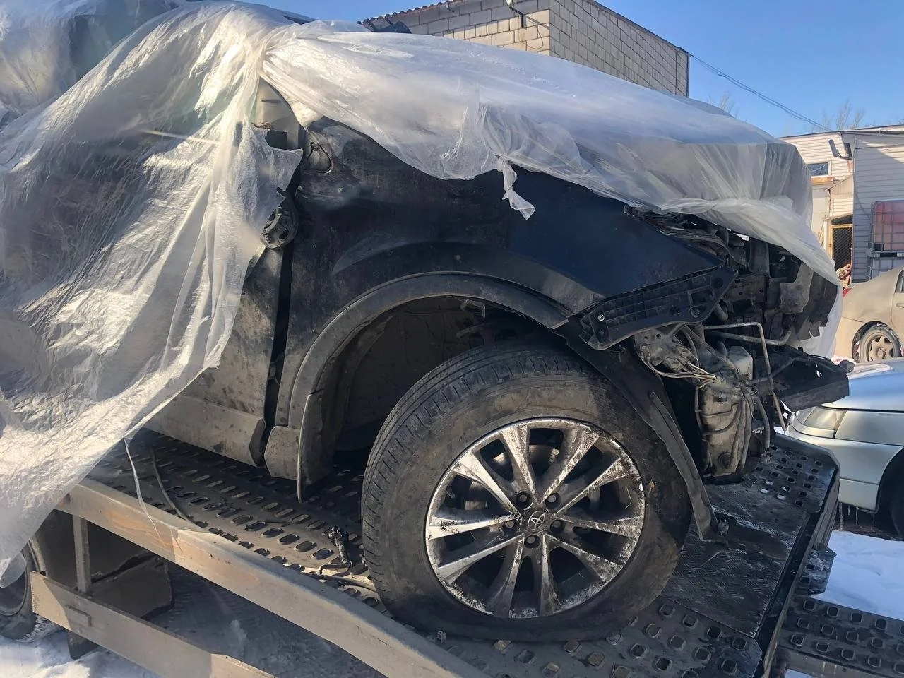 Воздухозаборник Toyota RAV4 XA40 2013-2015 2.0 (146Hp) (3ZR-FE) 4WD CVT