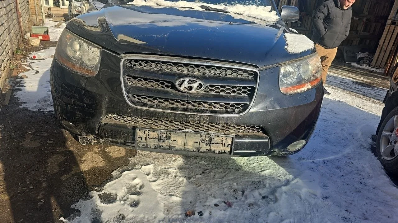 Бампер передний Hyundai Santa Fe 2 CM 2006-2012 2.2D (150Hp) (D4EB-V) 4WD MT