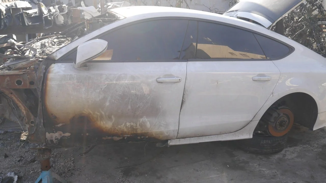 Кулак поворотный левый Audi A7 4G 2010-2014 3.0 (310Hp) (CGWD,CGXB,CTTA,CTUA) 4WD AT