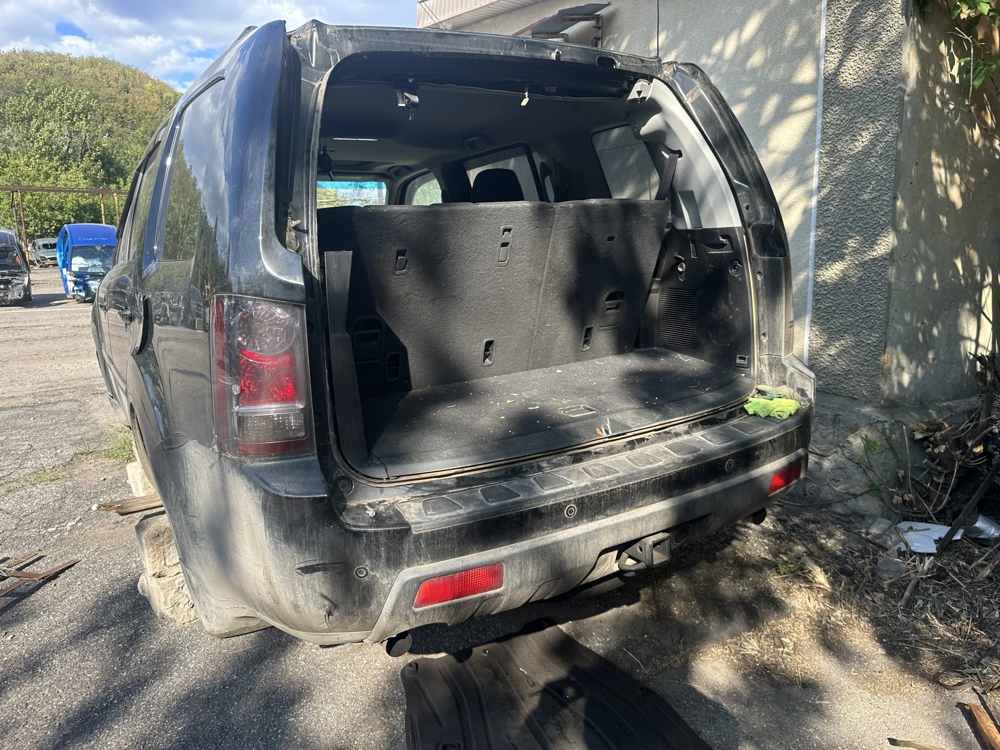 Кронштейн заднего бампера левый Honda Pilot YF4 II rest 2011-2015 3.5 (249Hp) (J35Z4) 4WD AT