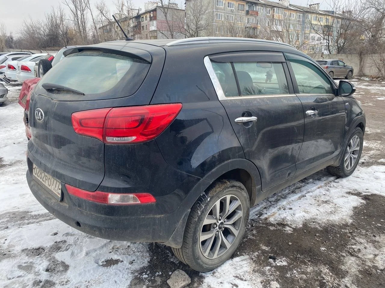 Заднее правое крыло Kia Sportage QL 2016-2019 2.0 (150Hp) (G4NA) 4WD AT