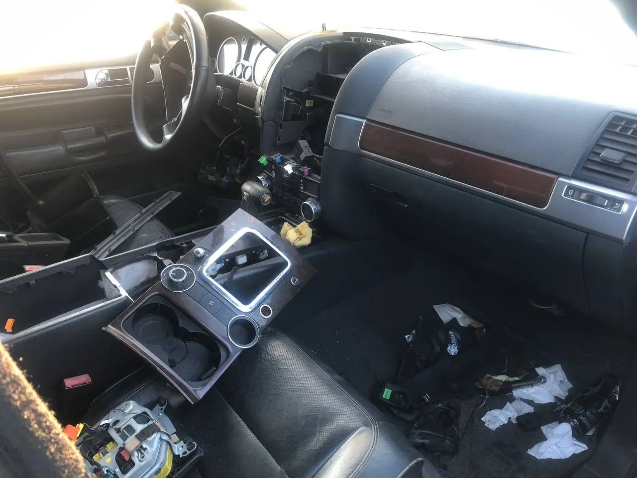 Блок управления парктроником Volkswagen Touareg I (7L) 2002-2010 3.2 (220Hp) (AZZ,BAA,BKJ,BMV,BMX) 4WD AT