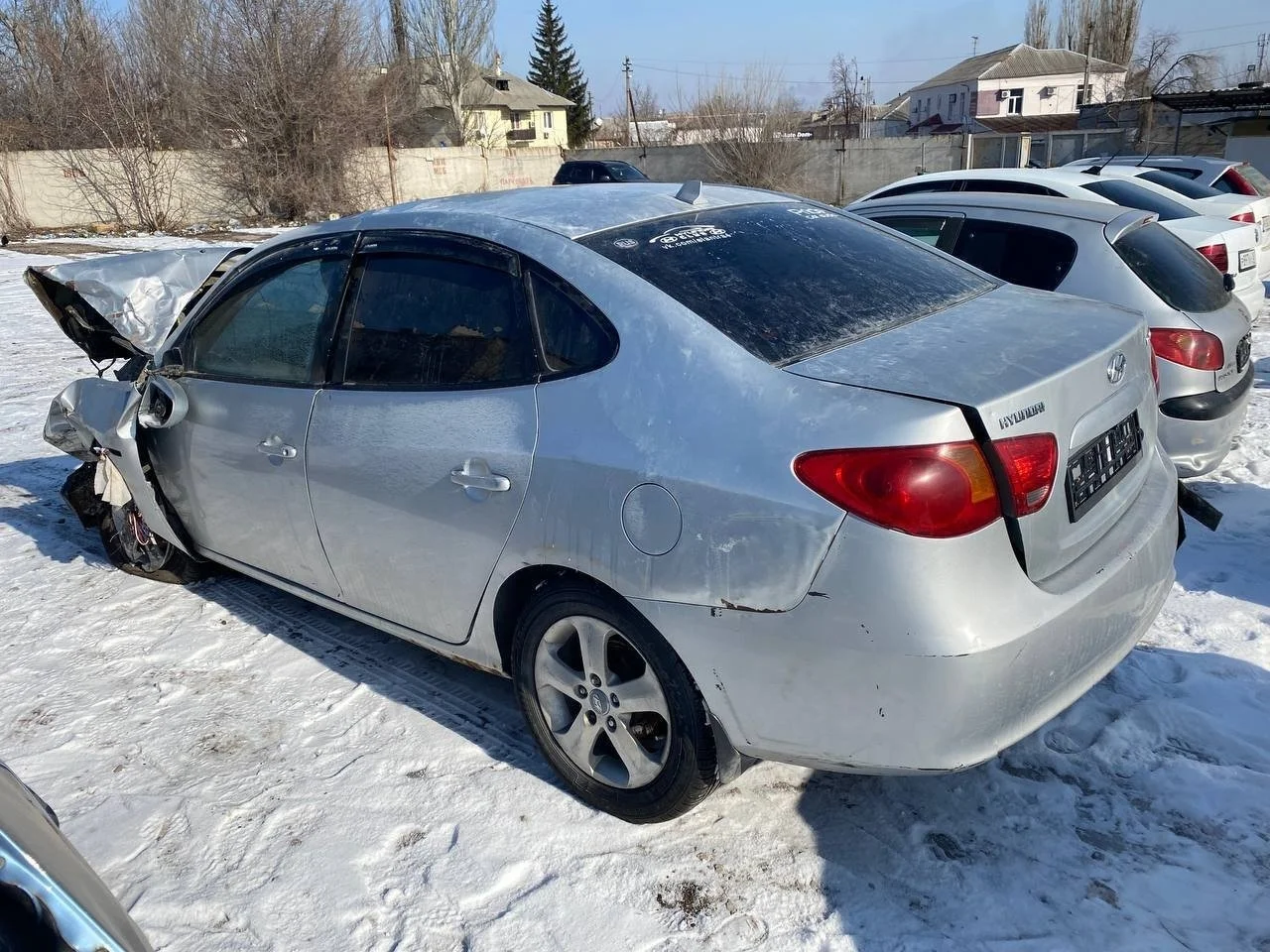 Подкрылок передний левый Hyundai Elantra HD 2006-2011 1.6 (123Hp) (G4FC) FWD AT