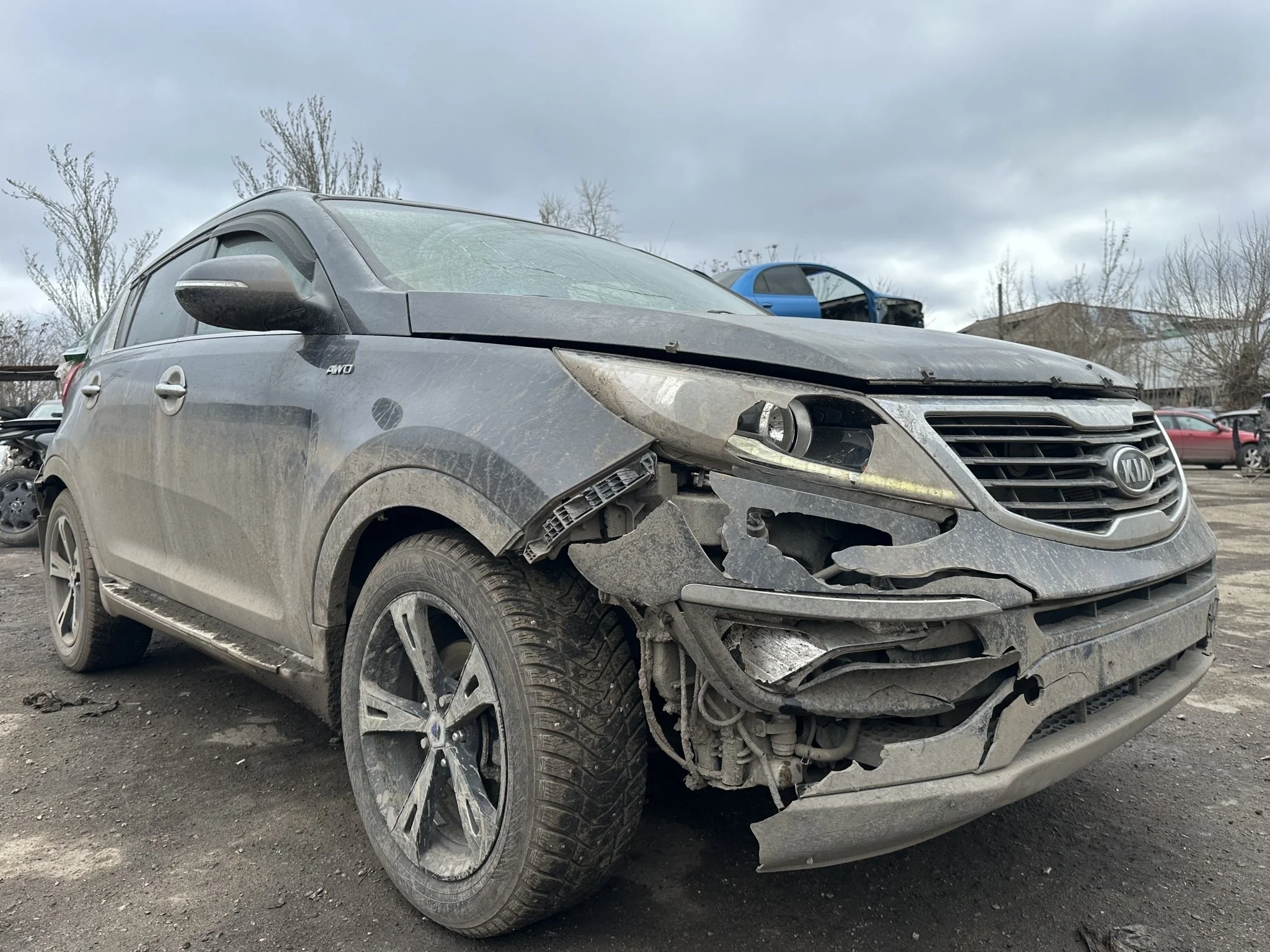 Дверь передняя правая Kia Sportage SL 2010-2014 2.0 (150Hp) (G4KD) 4WD AT