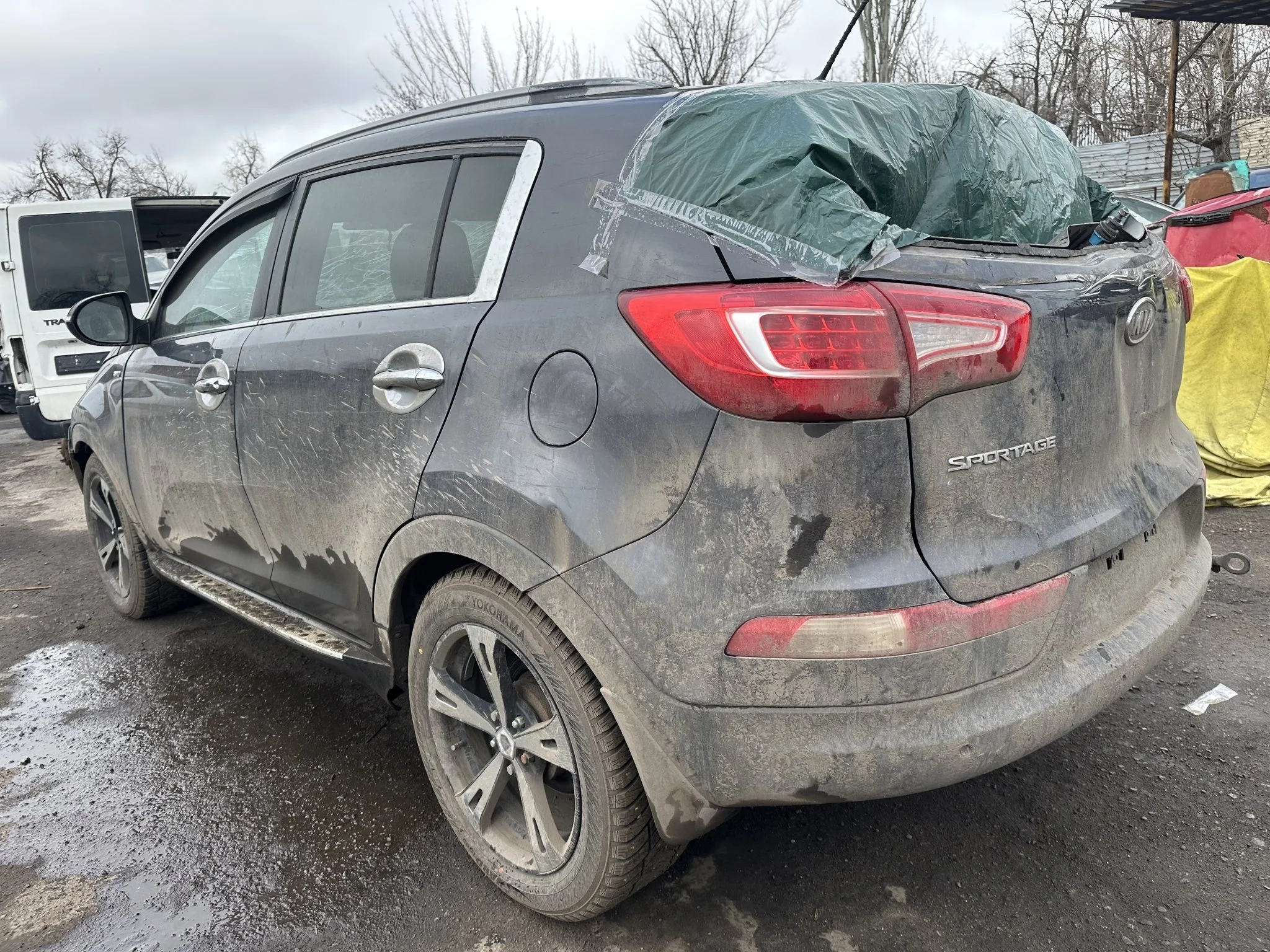 Бампер задний Kia Sportage SL 2010-2014 2.0 (150Hp) (G4KD) 4WD AT