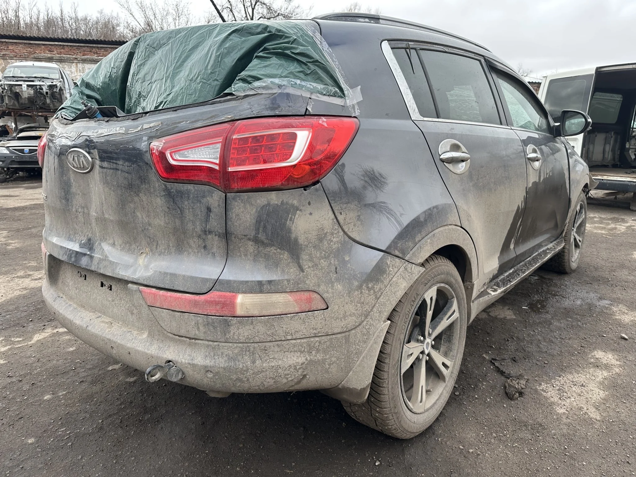 Привод задний правый Kia Sportage SL 2010-2014 2.0 (150Hp) (G4KD) 4WD AT
