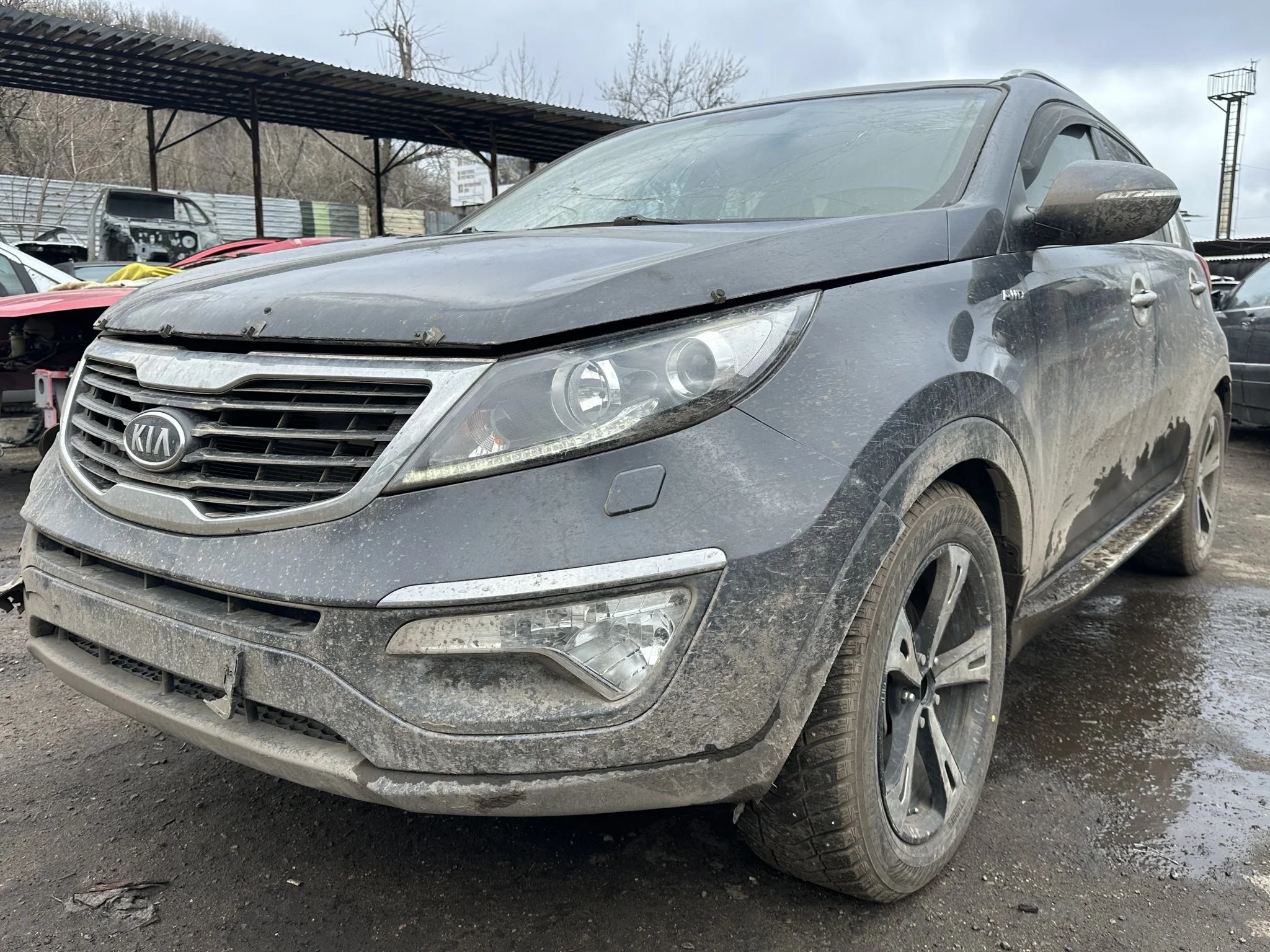 Привод передний левый Kia Sportage SL 2010-2014 2.0 (150Hp) (G4KD) 4WD AT
