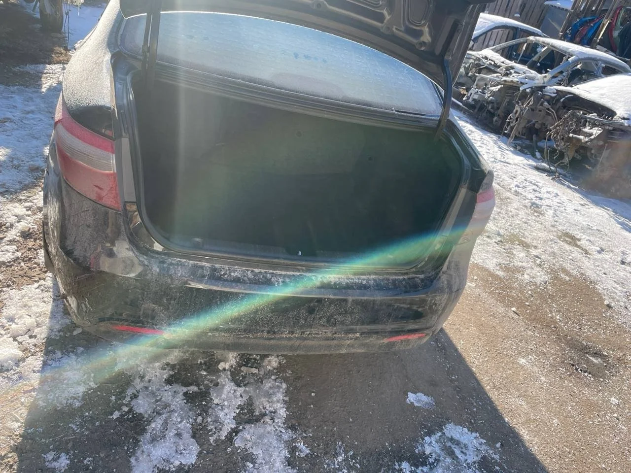 Накладка заднего бампера Kia Rio 3 QB 2011-2014 1.6 (123Hp) (G4FC) FWD MT