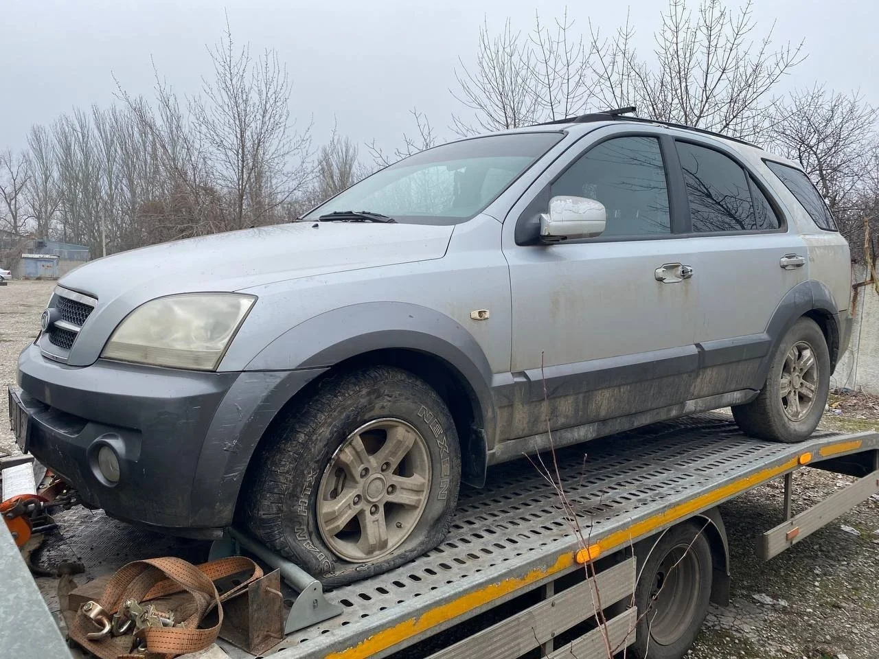 Крыло переднее левое Kia Sorento 1 BL 2002-2009 2.5D (140Hp) (D4CB) 4WD AT