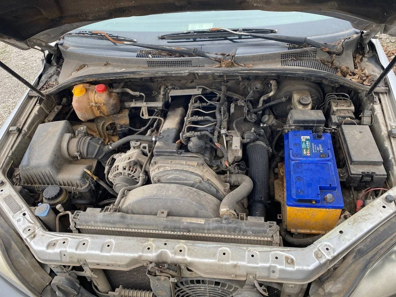 Радиатор кондиционера Kia Sorento 1 BL 2002-2009 2.5D (140Hp) (D4CB) 4WD AT