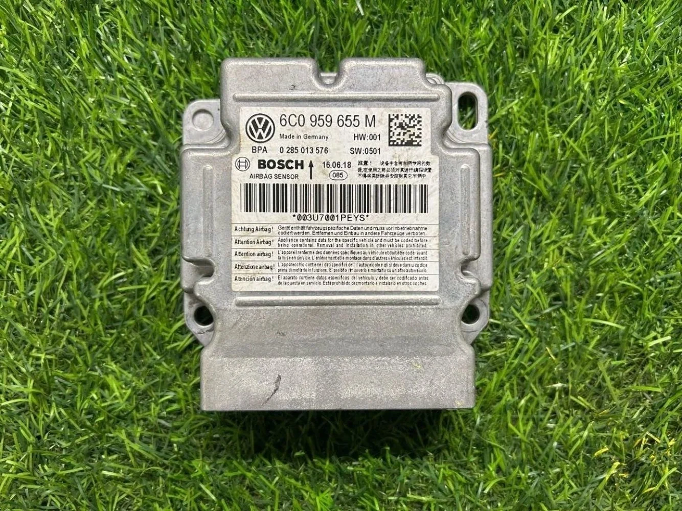 Блок управления Air Bag Skoda Rapid