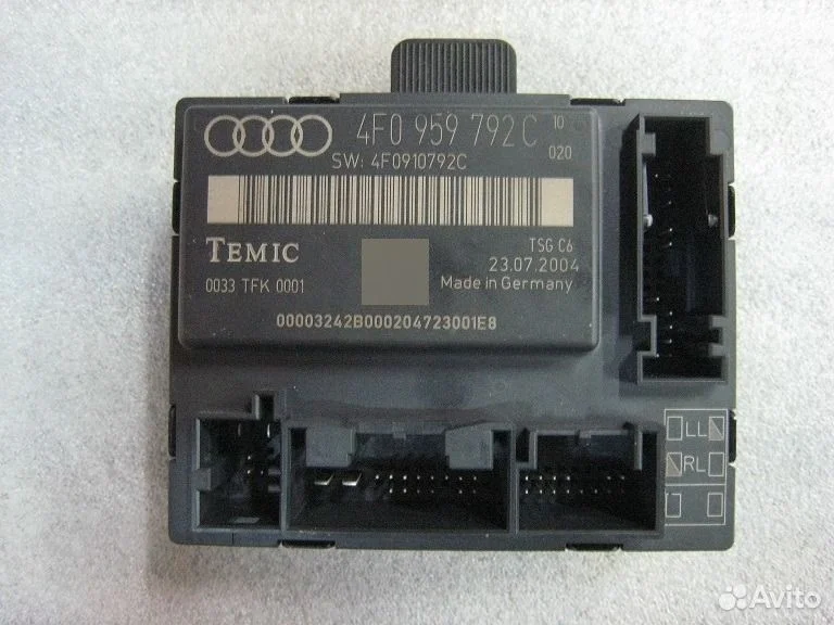 Блок комфорта audi a6 c6