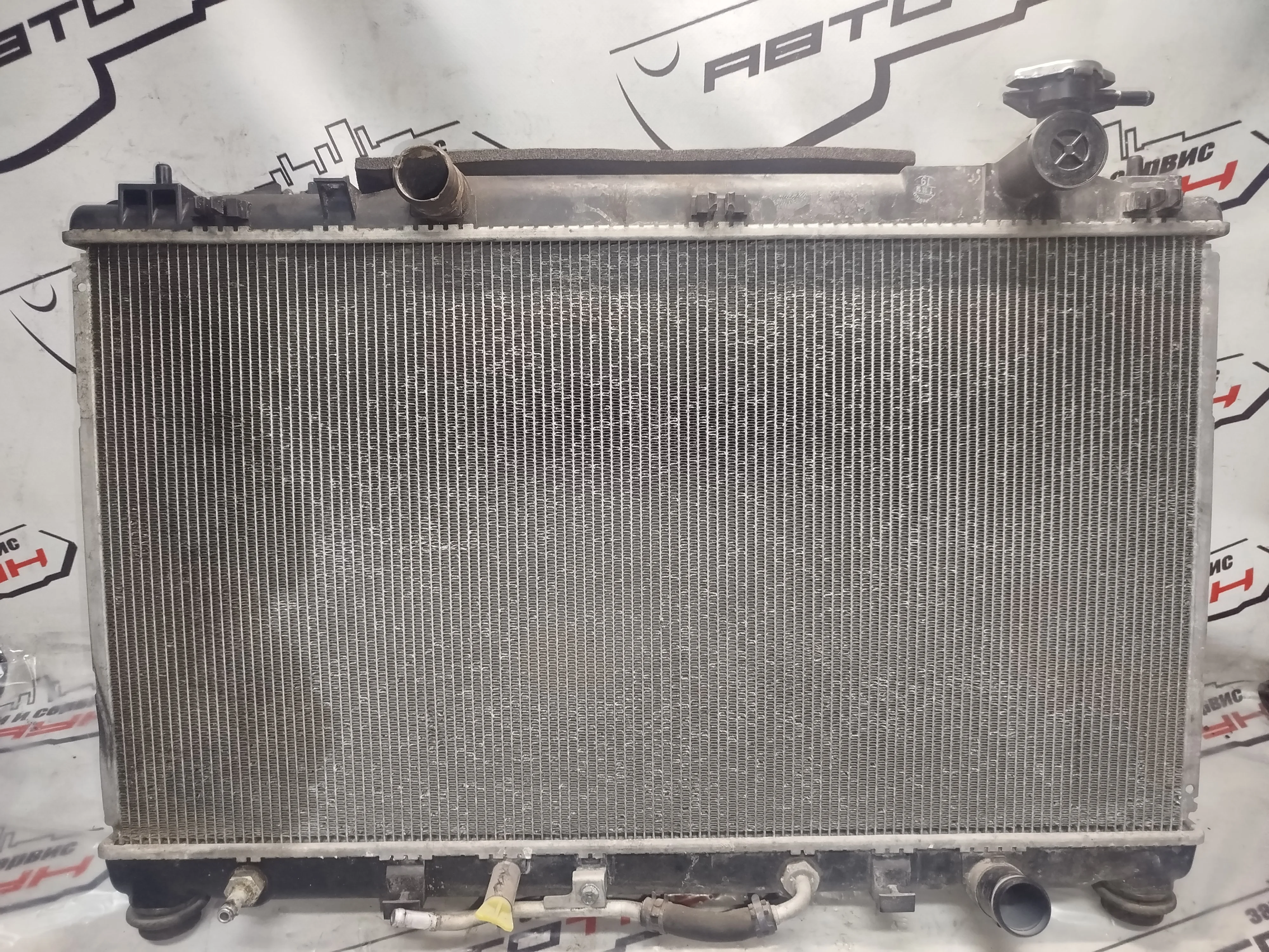 РАДИАТОР ДВИГАТЕЛЯ TOYOTA DAIHATSU 1AR-FE 2AZ-FE ALTIS CAMRY VENZA ACV40 ACV40N ACV45 ACV45N AGV10 AGV15 АТМ БЕЗ ДИФФУЗОРА 1640028630 DY030ZZ