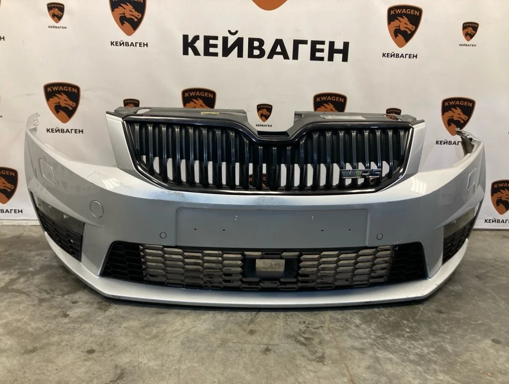 Бампер Skoda Octavia RS 2014 MK2, 5E