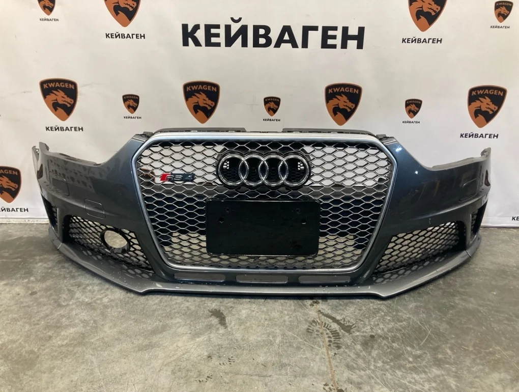 Бампер Audi RS4 2013 B8