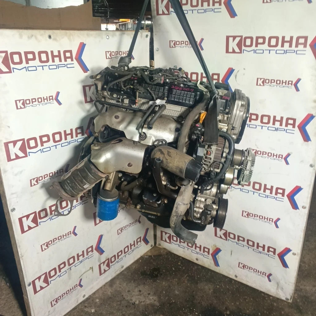 Двигатель в сборе D4CB Евро 5 Б/У Контрактный Двигатель в сборе с навеской