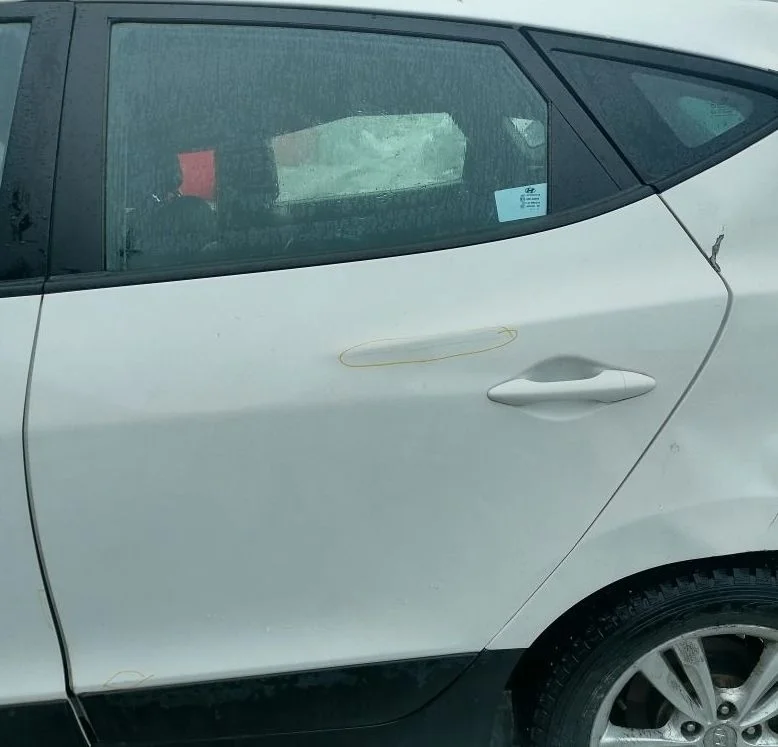 Задняя левая дверь под накладку Hyundai ix35