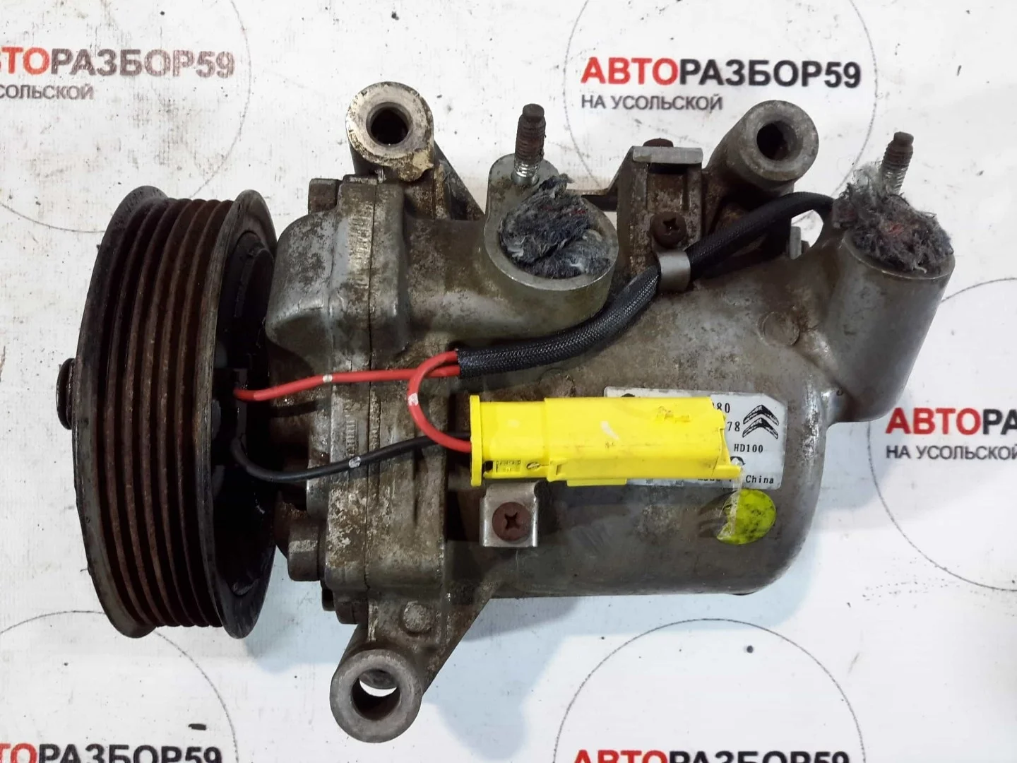 Компрессор кондиционера Peugeot 301