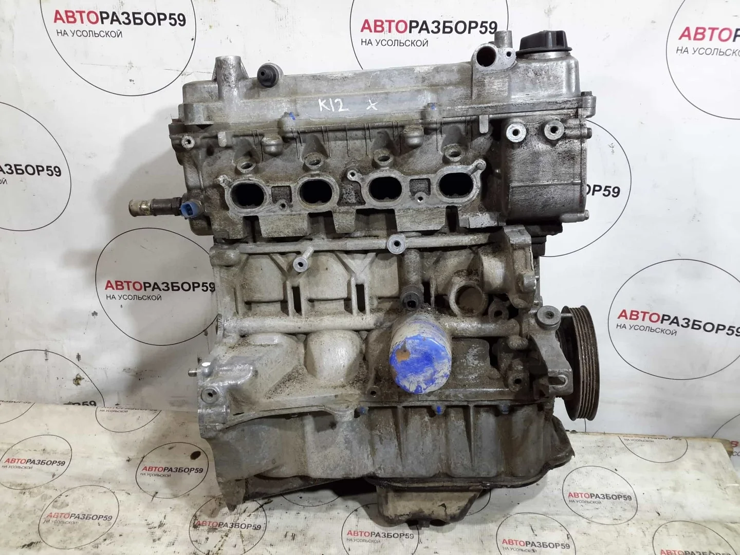 Двигатель Nissan March K12 1.2 CR12DE