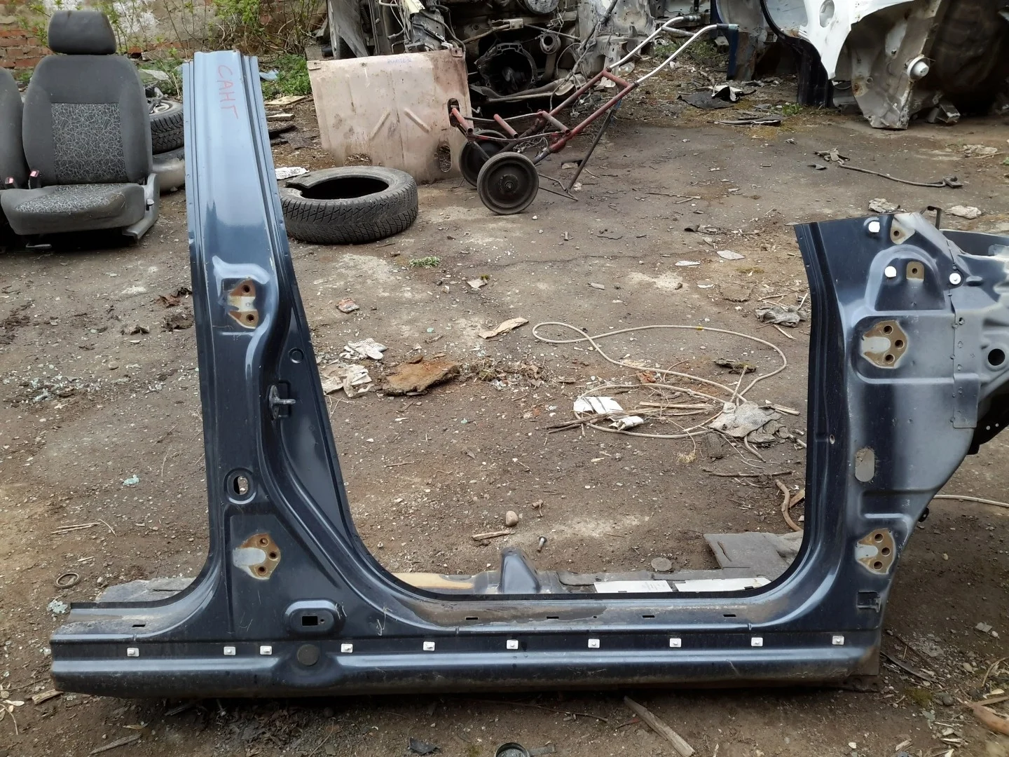 Порог правый SsangYong Kyron