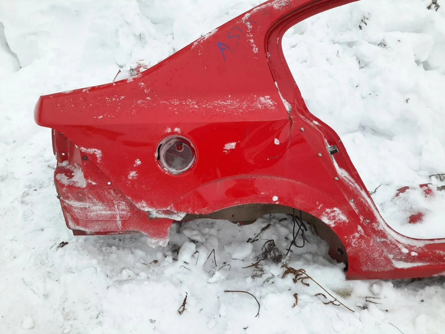Крыло заднее правое Opel Astra H