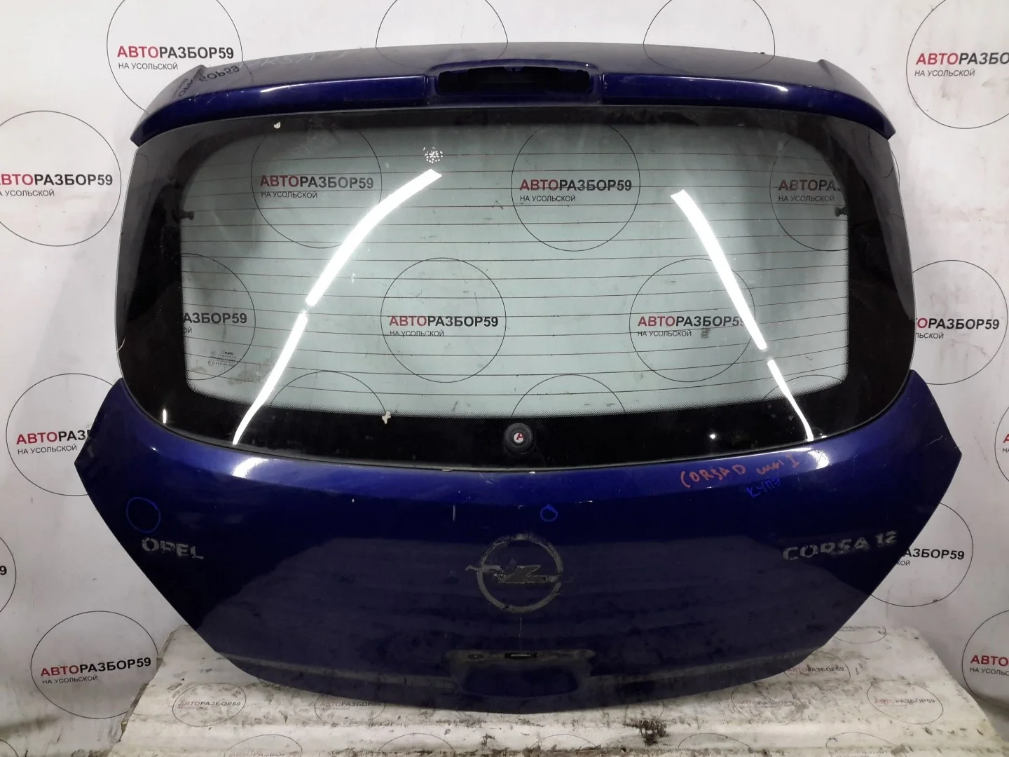 Дверь багажника Opel Corsa D