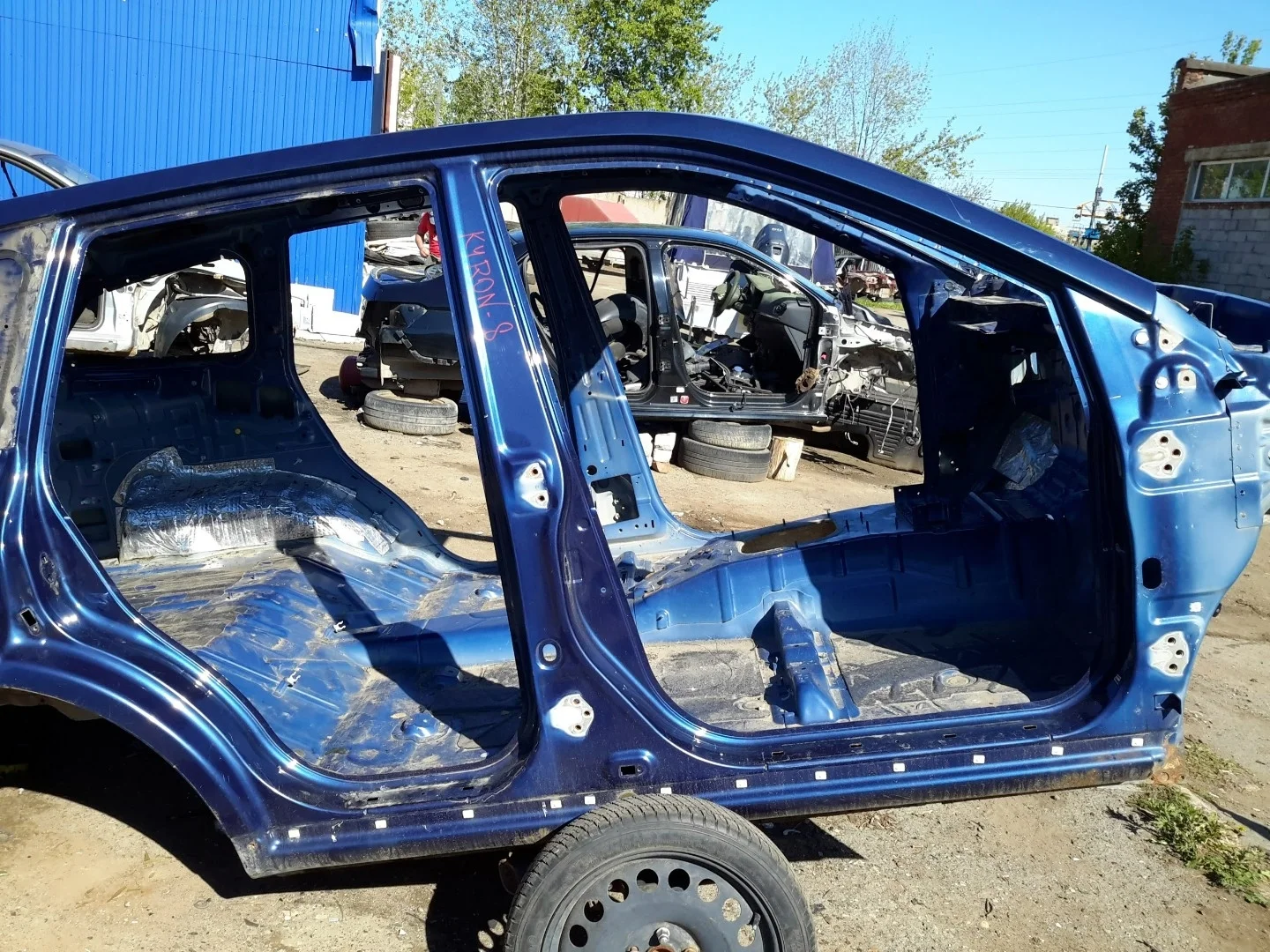 Порог правый SsangYong Kyron