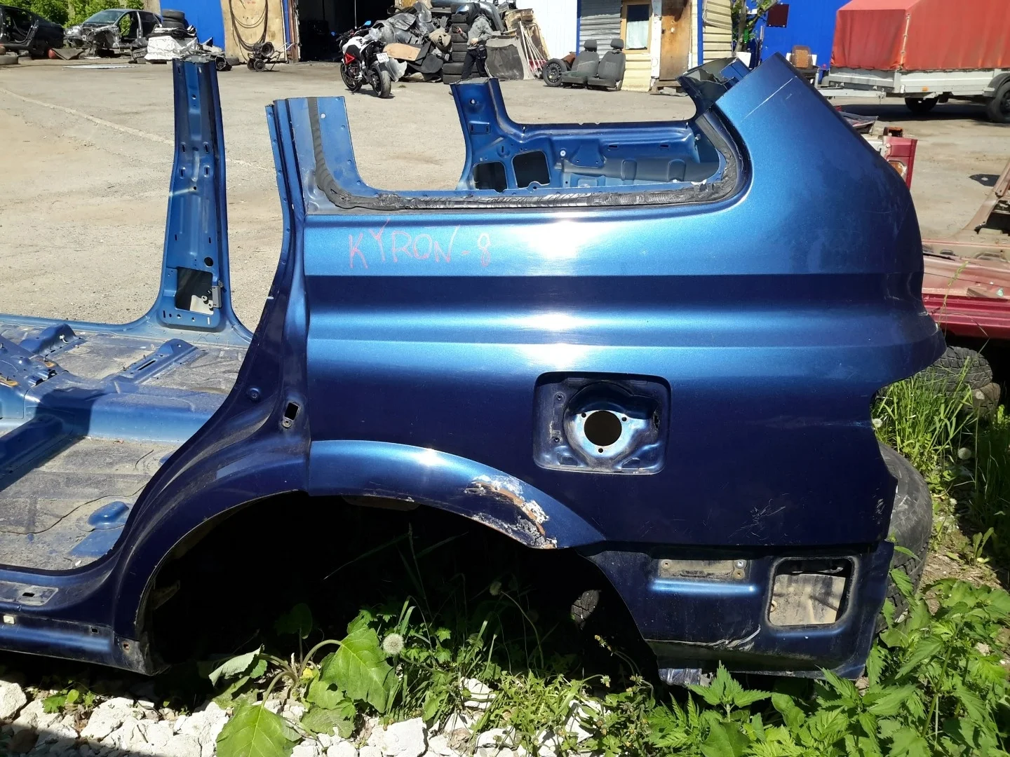 Крыло заднее левое SsangYong Kyron