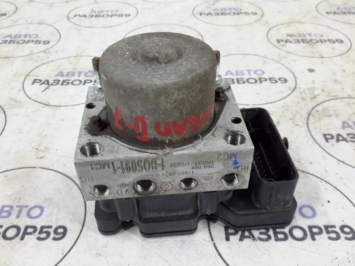 Блок ABS Renault Logan 2