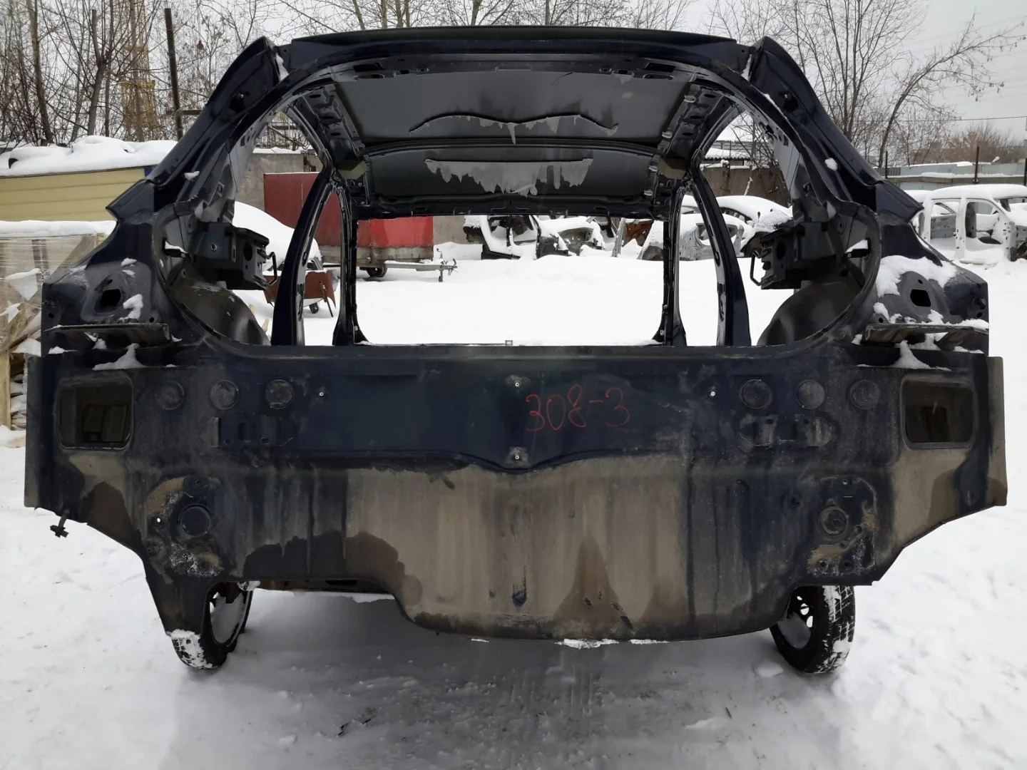 Панель задняя Peugeot 308