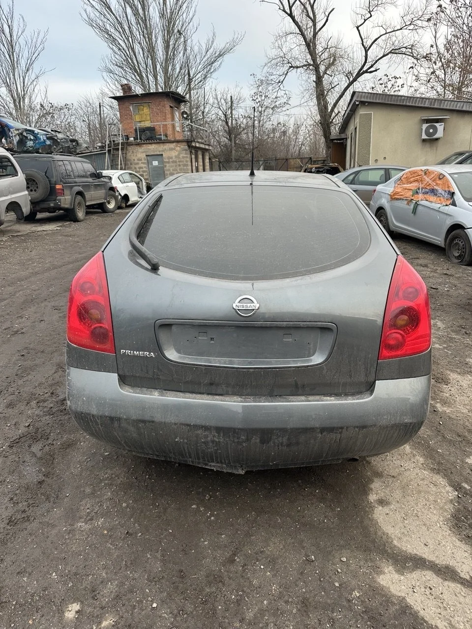 Бампер задний Nissan Primera P12 JDM Седан 2001-2006 2.0 (150Hp) (QR20DE) FWD CVT