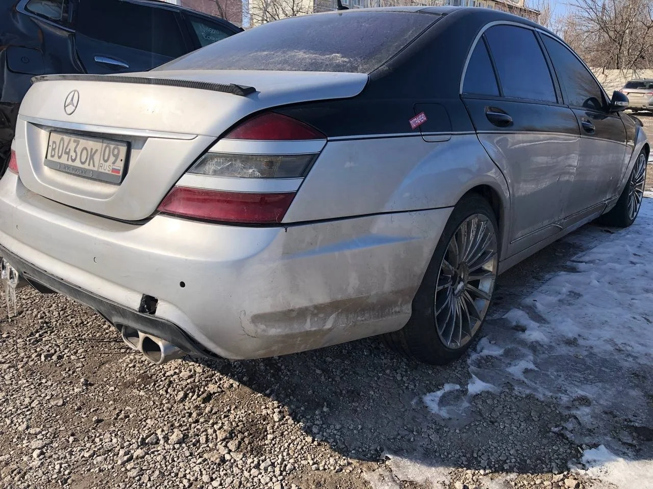 Ручка двери передняя правая внешняя Mercedes-Benz S class W221 2005-2013 5.5 (388Hp) (273.961) RWD AT
