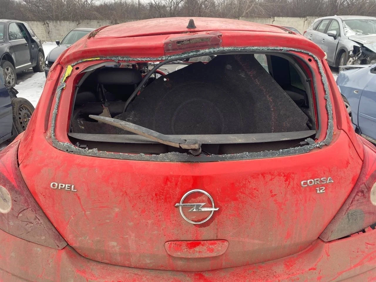 Бампер задний Opel Corsa D Хэтчбек-5 2006-2014 1.2 (80Hp) (Z12XEP) FWD AT