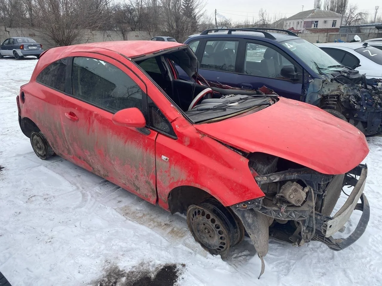 Крыло переднее правое Opel Corsa D Хэтчбек-5 2006-2014 1.2 (80Hp) (Z12XEP) FWD AT