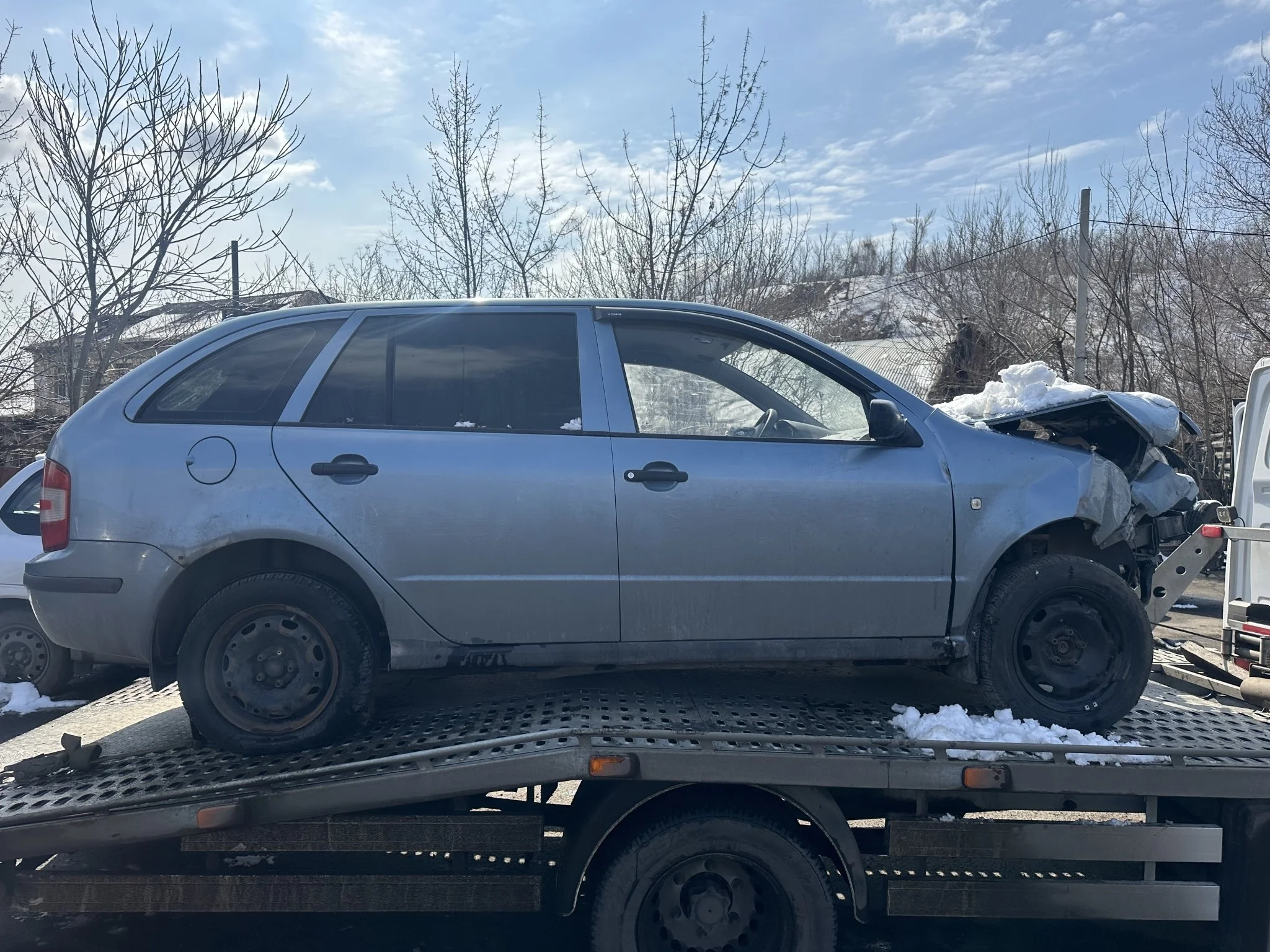 Дверь задняя правая Skoda Fabia Praktik 2002-2007 1.2 (64Hp) (BME) FWD MT