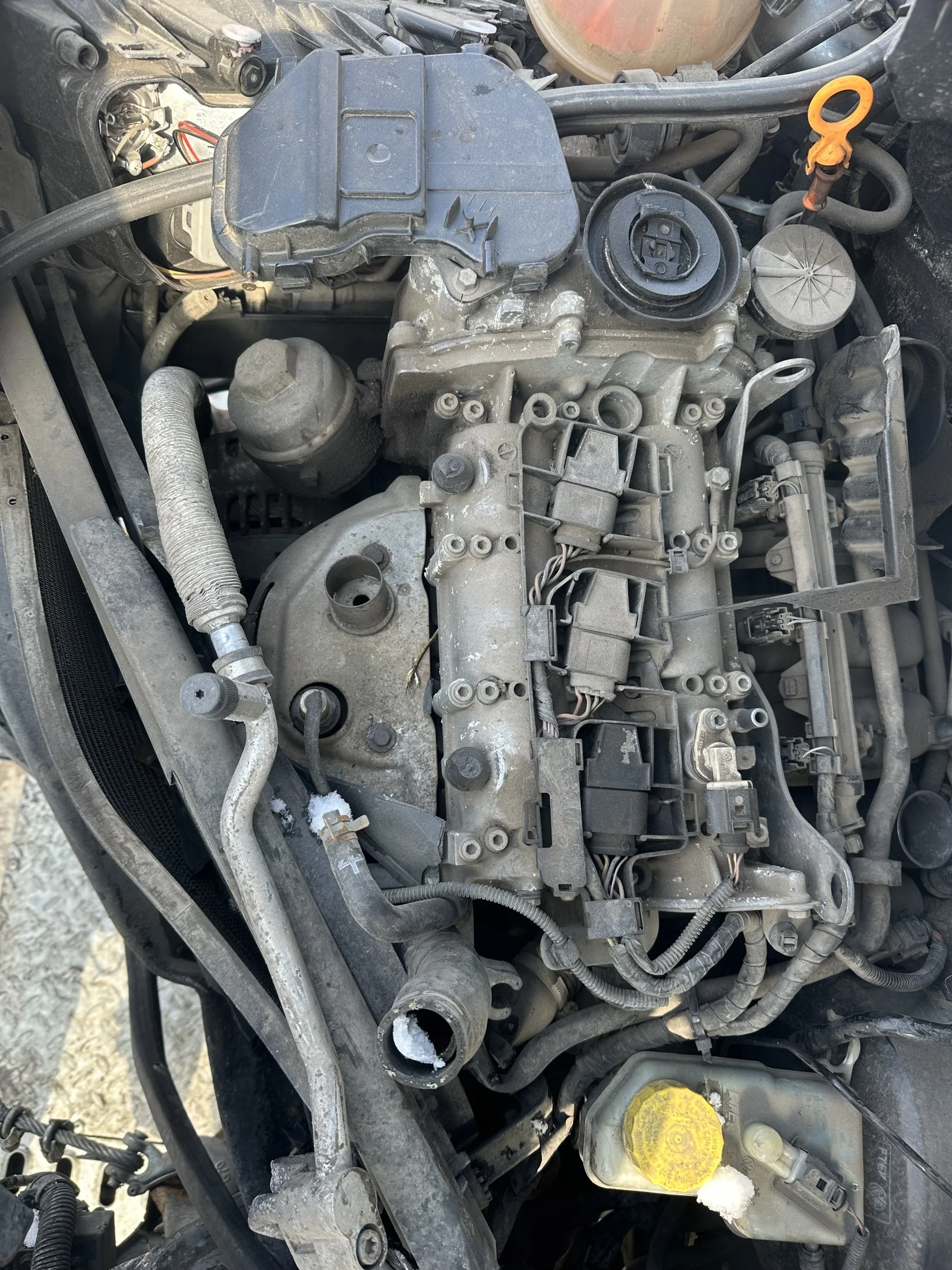 Компрессор кондиционера Skoda Fabia Praktik 2002-2007 1.2 (64Hp) (BME) FWD MT