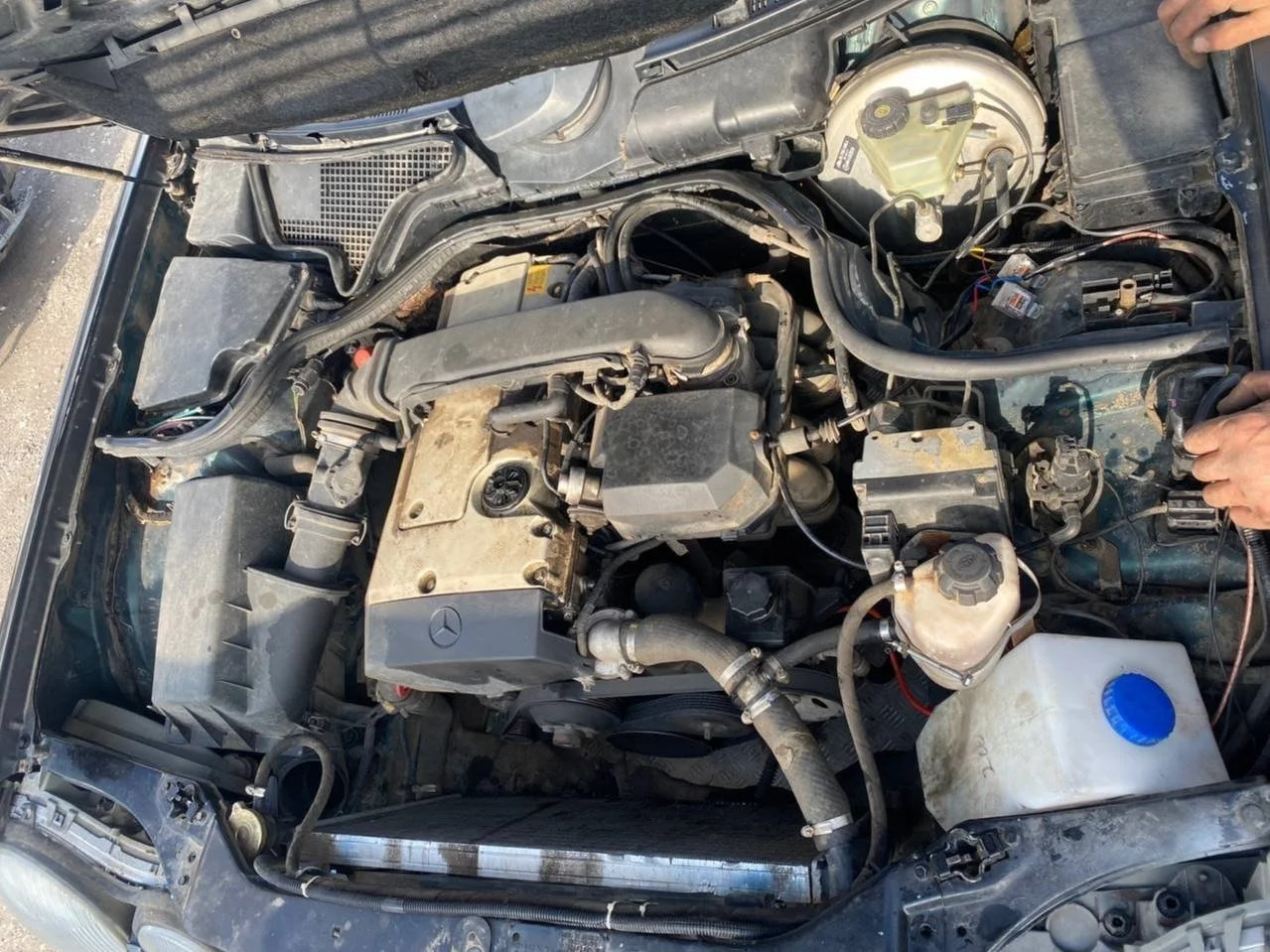 Компрессор кондиционера Mercedes-Benz E class W210 1995-2002 2.3 (150Hp) (111.970) RWD AT