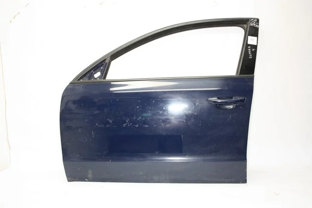 Дверь передняя левая (потерта) SKODA SUPERB II 3T 2008-2013, SUPERB II 3T 2013-2015