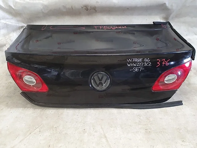 Крышка багажника (царапины) 3C VOLKSWAGEN PASSAT CC 357 2008-2012