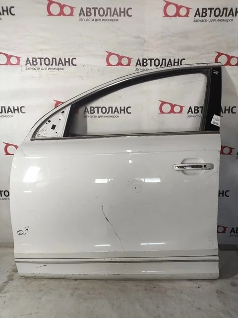 Дверь передняя левая (царапины) 4L AUDI Q7 4L 2005-2009, Q7 4L 2009-2015