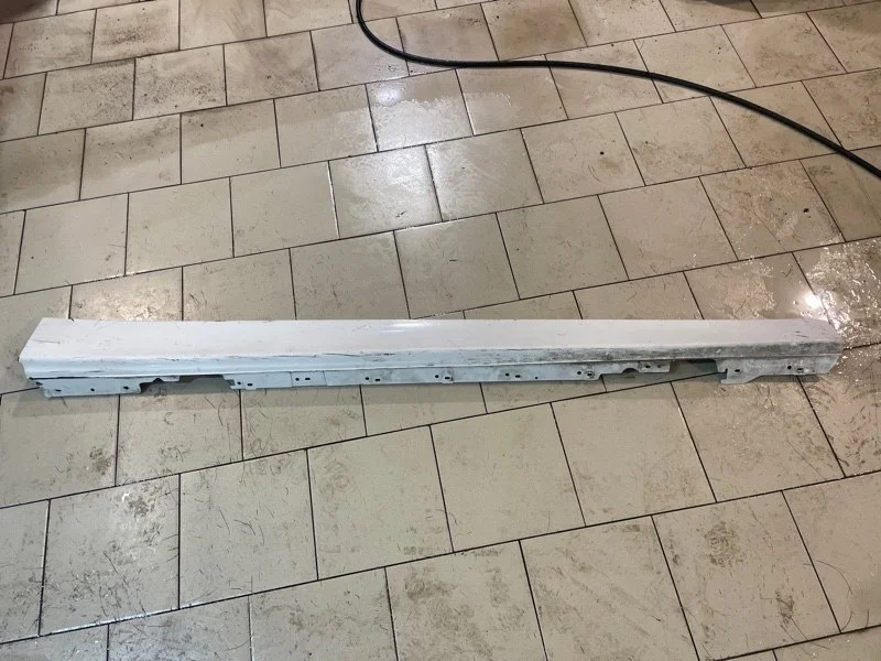 Накладка порога Bmw 330I 2018 51777312752 F30 B46B20B, правая