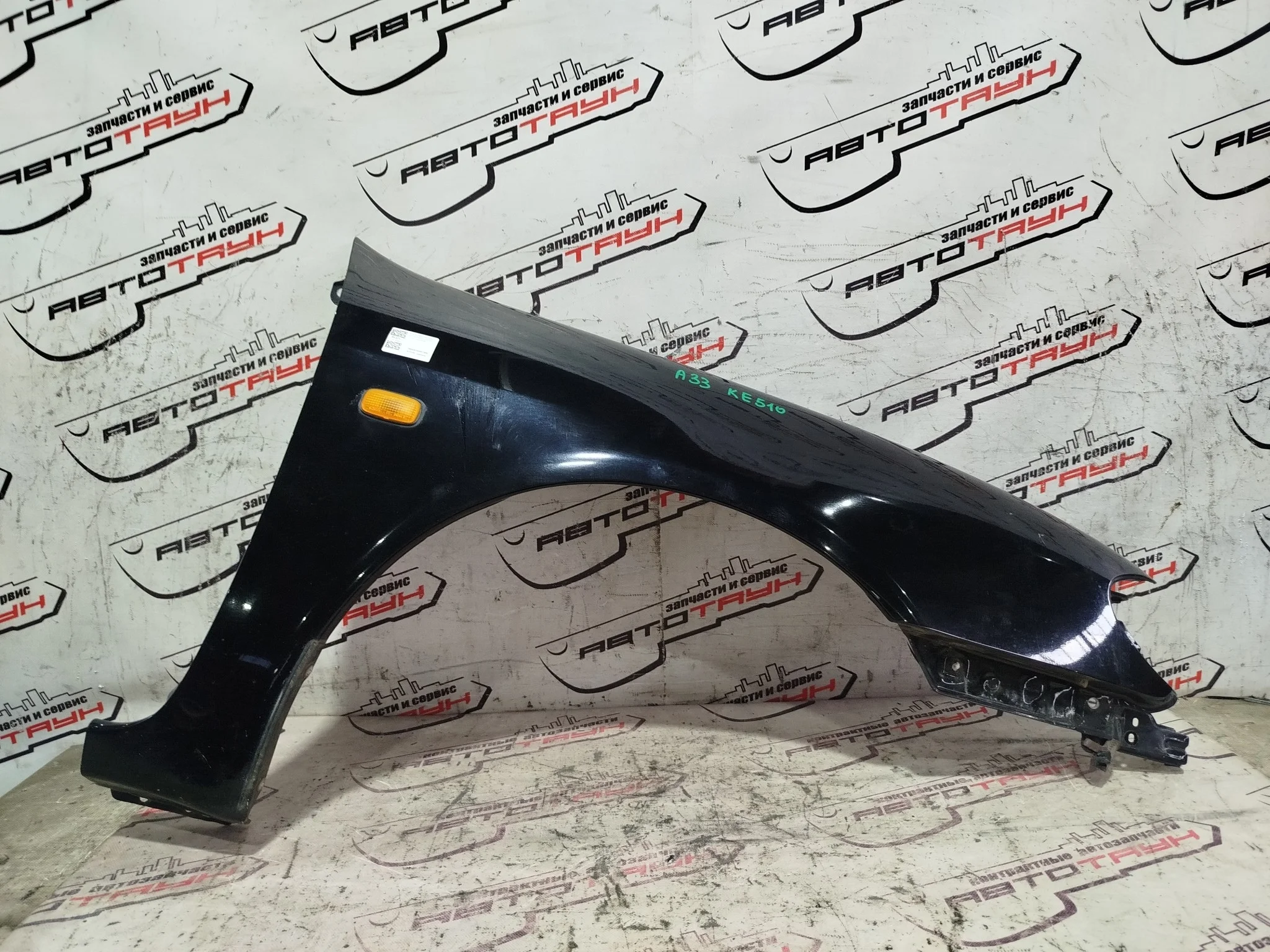 КРЫЛО NISSAN CEFIRO MAXIMA A33 PA33 631002Y030 ПЕРЕДНЕЕ ПРАВОЕ черный, KH3 KE510
