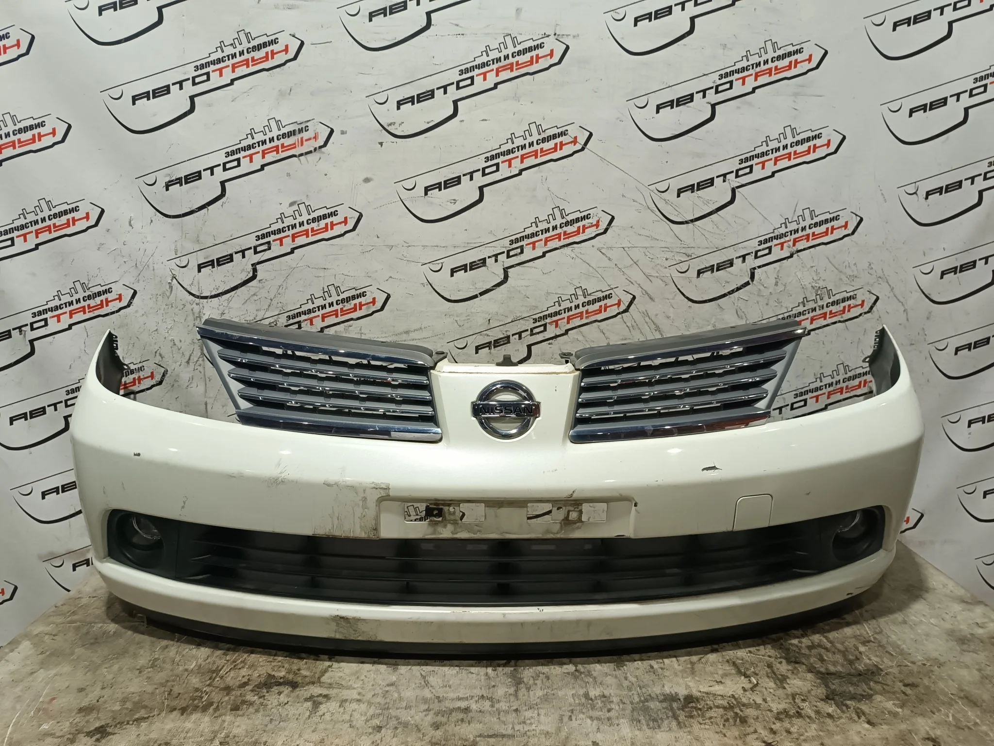 БАМПЕР NISSAN TIIDA TIIDA LATIO C11 JC11 NC11 SC11 SJC11 SNC11 F2022ED0MA 1 МОДЕЛЬ ПЕРЕДНИЙ белый, QX1 S3533Z