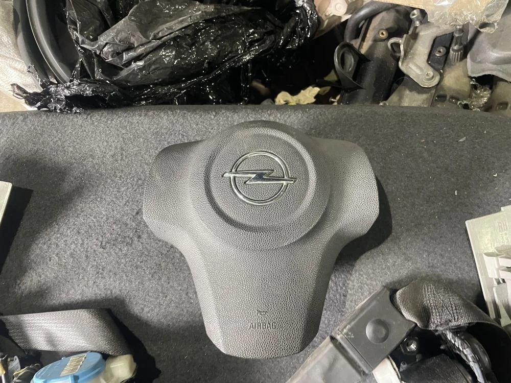 подушка безопасности в руль airbag opel corsa D