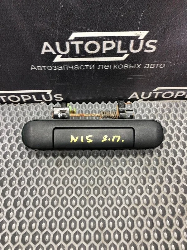 Наружная ручка двери Nissan Almera N15 1997 806060M000 СЕДАН GA14DE, задняя правая