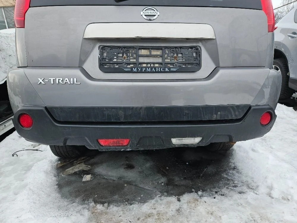 Задний бампер на Nissan X-Trail T31
