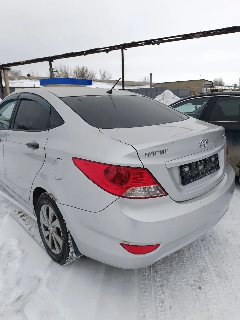 Задняя часть кузова в сборе Hyundai Solaris 1