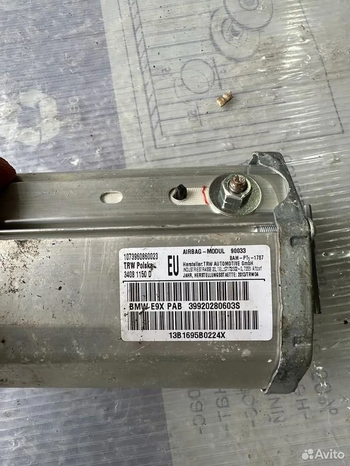 Подушка безопасности пассажира bmw e90 e91 e92 e93